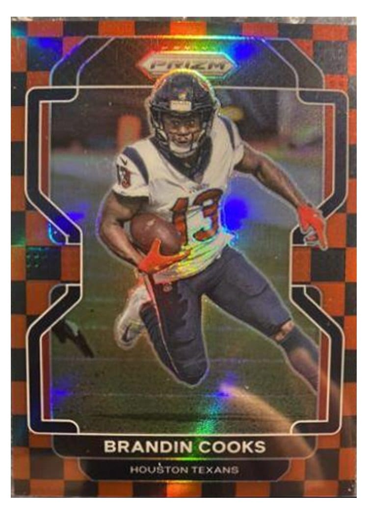 2021 Panini Prizm Base Set Brandin Cooks #32 card