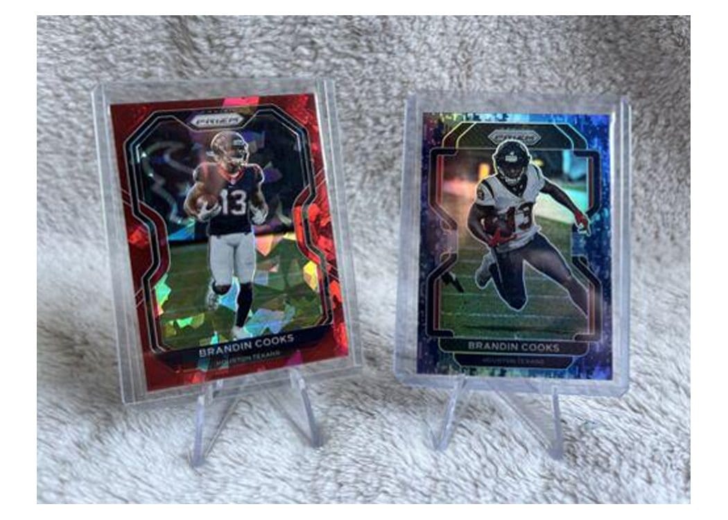 2021 Panini Prizm Base Set Brandin Cooks #32 card