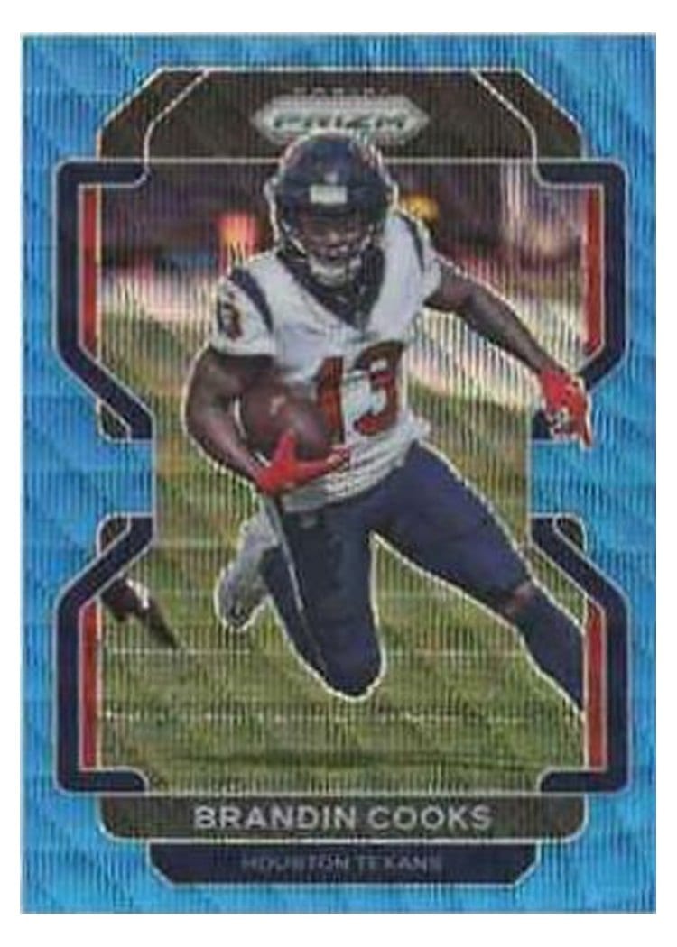 2021 Panini Prizm Base Set Brandin Cooks #32 card
