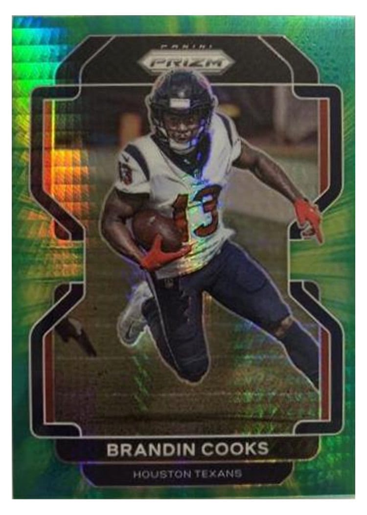 2021 Panini Prizm Base Set Brandin Cooks #32 card