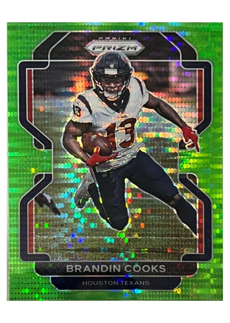 2021 Panini Prizm Base Set Brandin Cooks #32 card