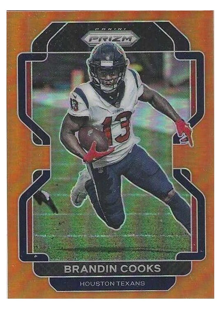 2021 Panini Prizm Base Set Brandin Cooks #32 card