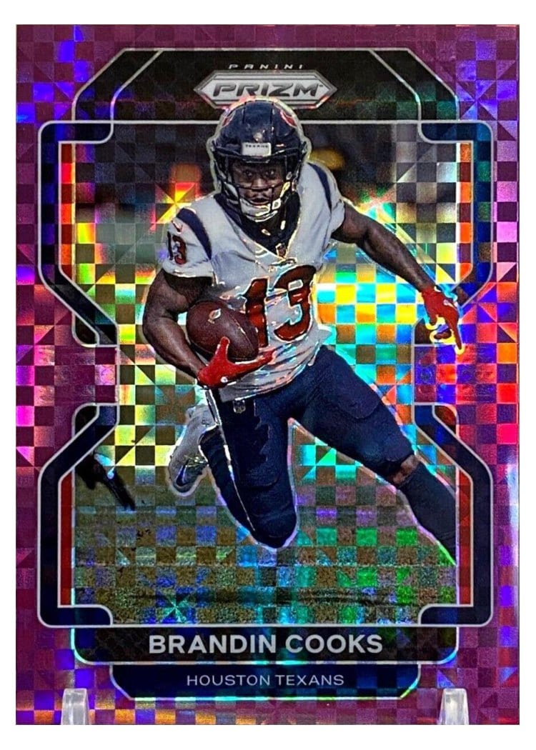 2021 Panini Prizm Base Set Brandin Cooks #32 card
