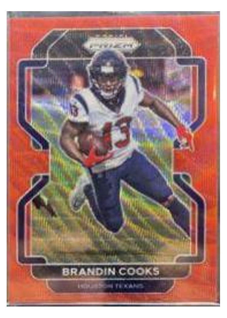 2021 Panini Prizm Base Set Brandin Cooks #32 card
