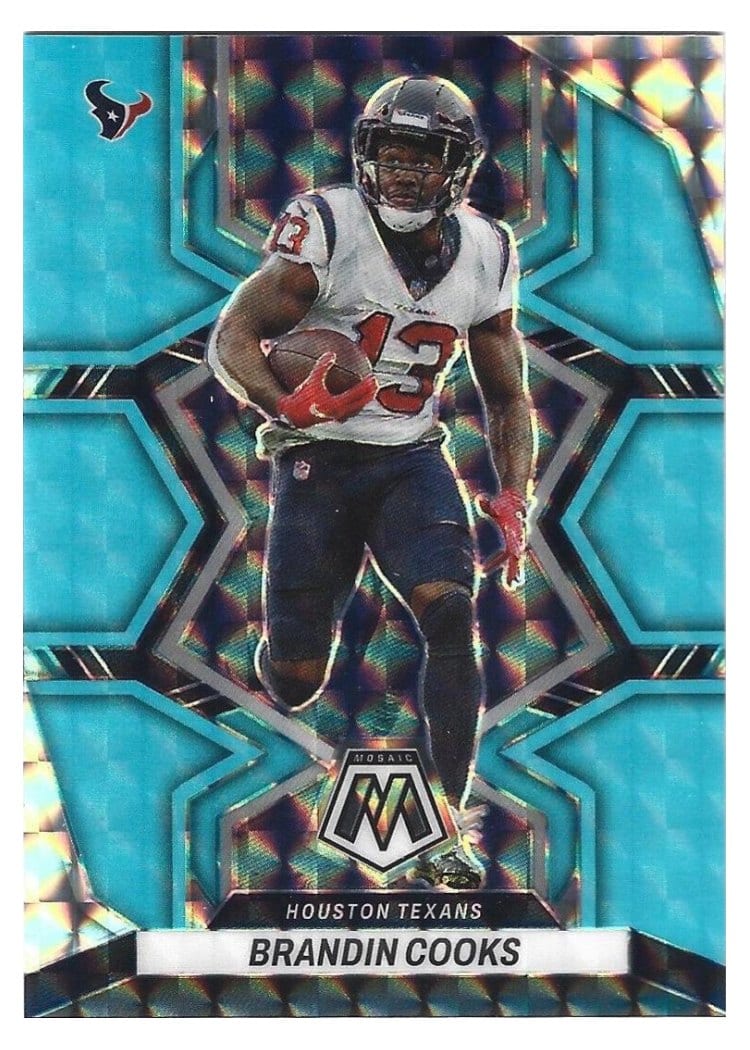 2022 Panini Mosaic Base Set Brandin Cooks #77 card
