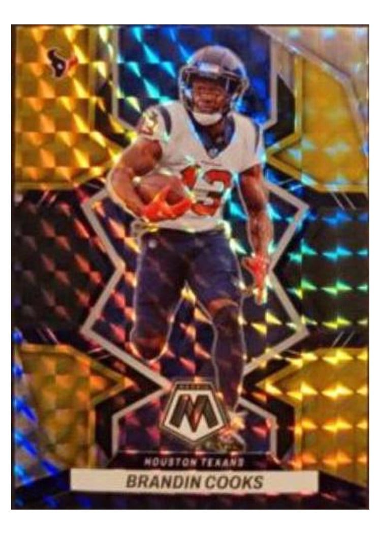 2022 Panini Mosaic Base Set Brandin Cooks #77 card