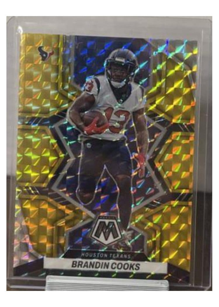 2022 Panini Mosaic Base Set Brandin Cooks #77 card