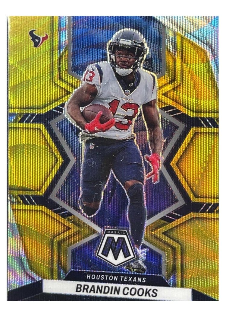 2022 Panini Mosaic Base Set Brandin Cooks #77 card