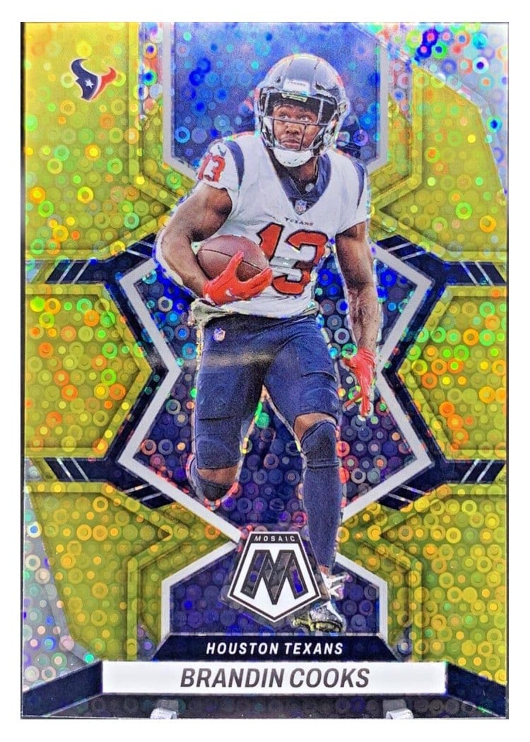 2022 Panini Mosaic Base Set Brandin Cooks #77 card