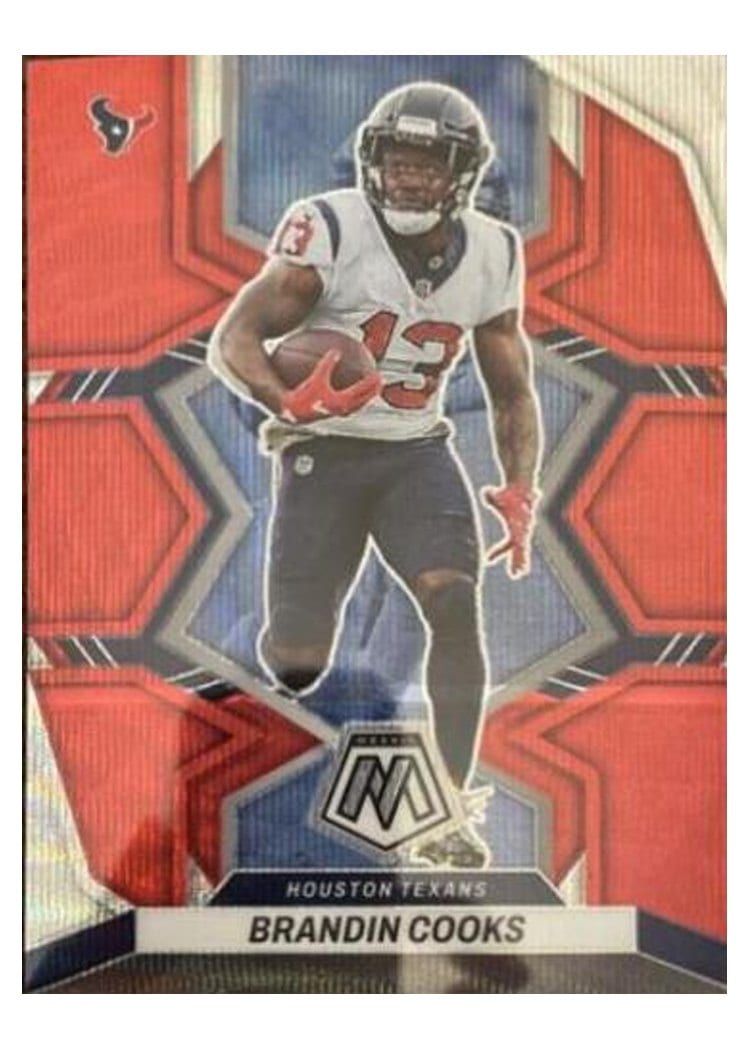 2022 Panini Mosaic Base Set Brandin Cooks #77 card