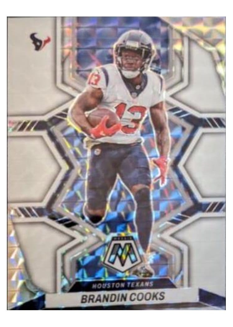 2022 Panini Mosaic Base Set Brandin Cooks #77 card