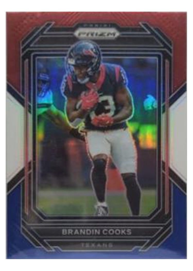 2022 Panini Prizm Base Set Brandin Cooks #116 card