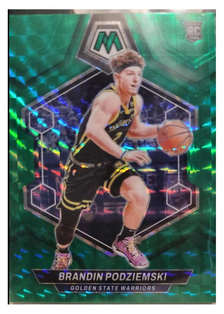 2023-24 Panini Mosaic Base Set Brandin Podziemski #245 card