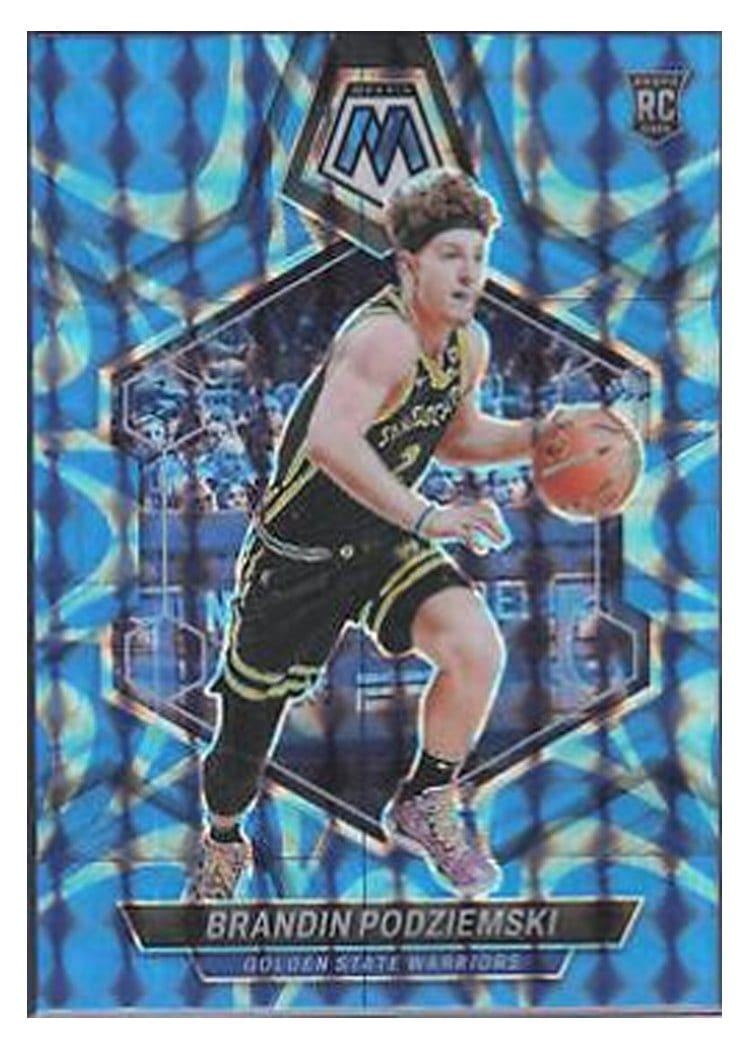 2023-24 Panini Mosaic Base Set Brandin Podziemski #245 card