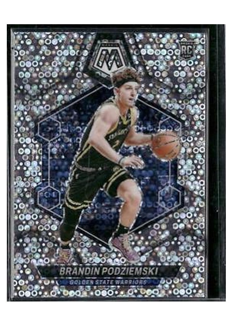2023-24 Panini Mosaic Base Set Brandin Podziemski #245 card