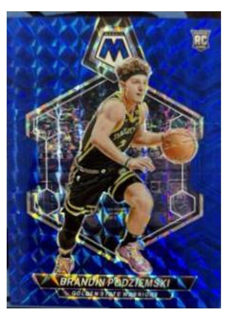 2023-24 Panini Mosaic Base Set Brandin Podziemski #245 card