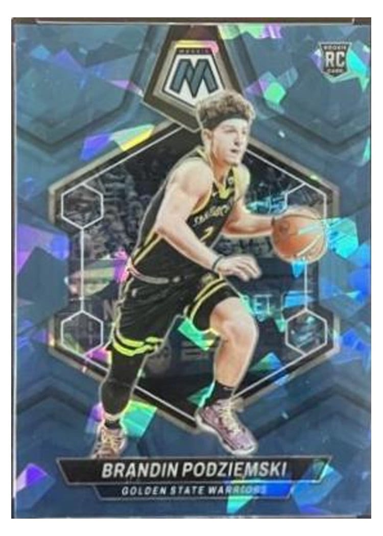 2023-24 Panini Mosaic Base Set Brandin Podziemski #245 card