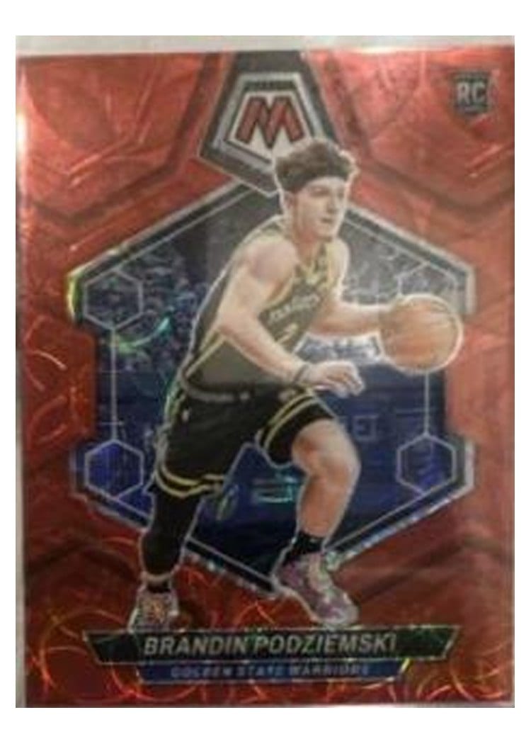 2023-24 Panini Mosaic Base Set Brandin Podziemski #245 card