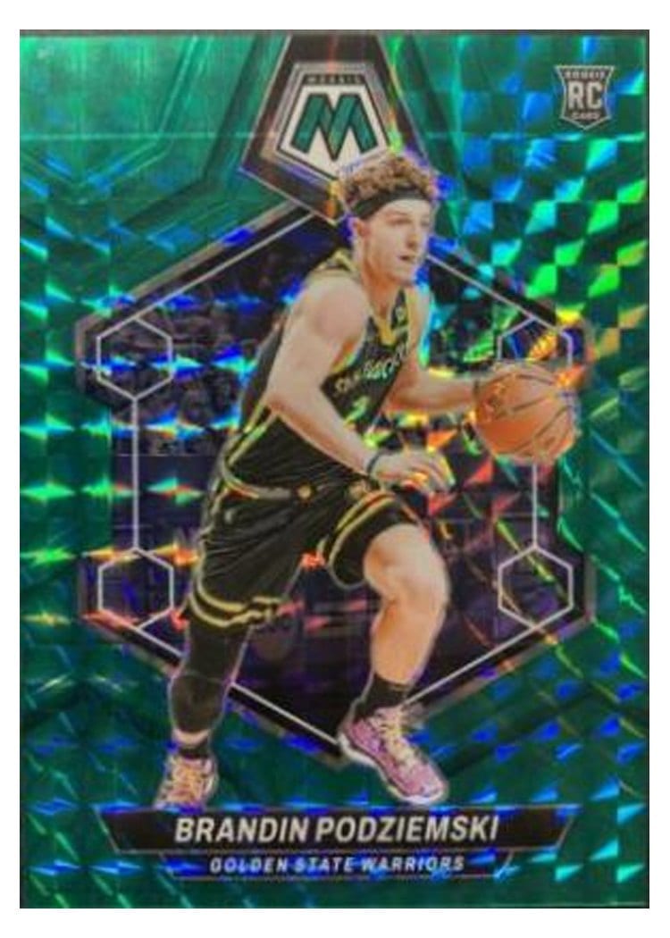2023-24 Panini Mosaic Base Set Brandin Podziemski #245 card
