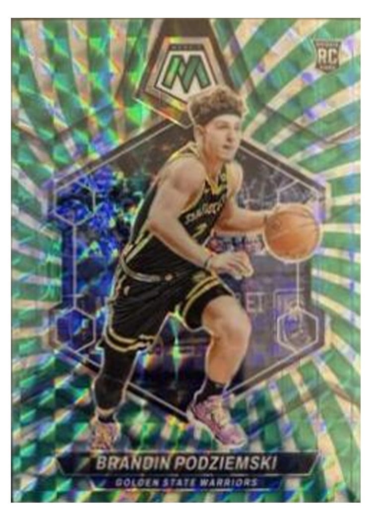 2023-24 Panini Mosaic Base Set Brandin Podziemski #245 card