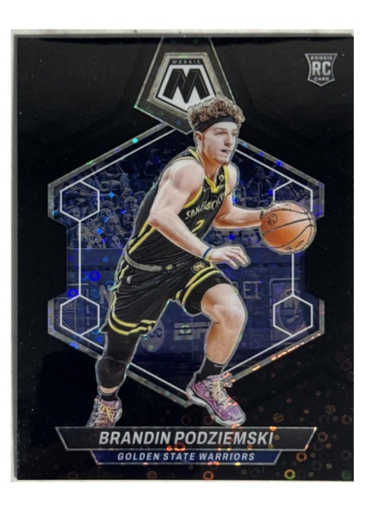 2023-24 Panini Mosaic Base Set Brandin Podziemski #245 card