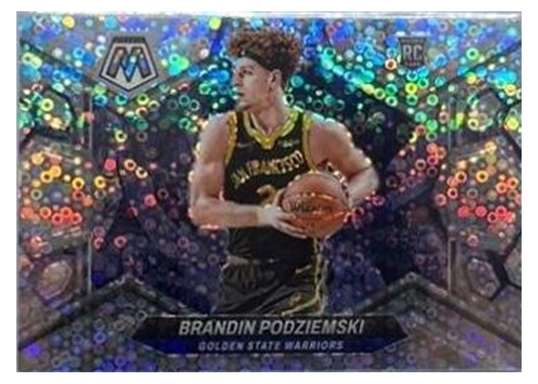 2023-24 Panini Mosaic Base Set Brandin Podziemski #245 card