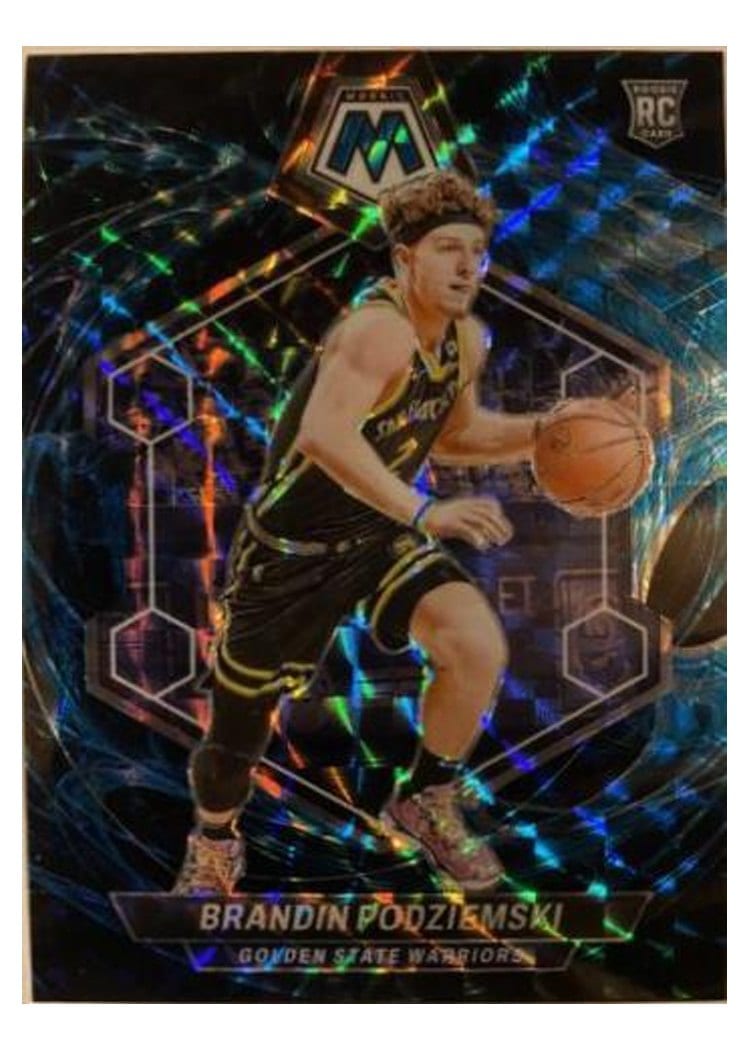 2023-24 Panini Mosaic Base Set Brandin Podziemski #266 card