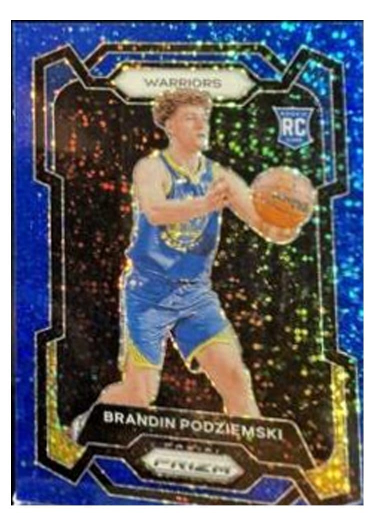2023-24 Panini Prizm Base Set Brandin Podziemski #147 card