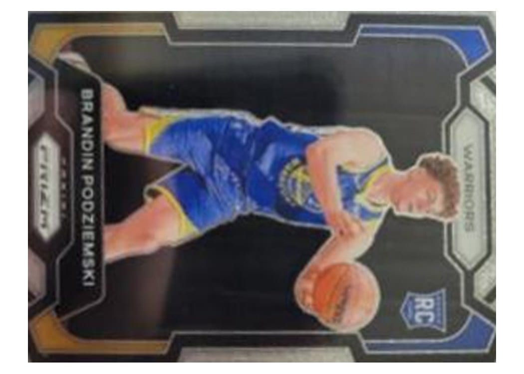 2023-24 Panini Prizm Base Set Brandin Podziemski #147 card