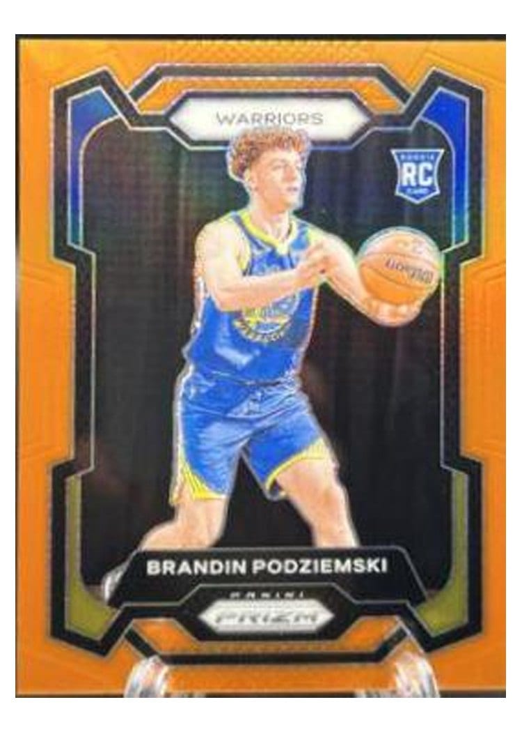 2023-24 Panini Prizm Base Set Brandin Podziemski #147 card