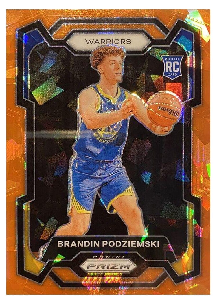 2023-24 Panini Prizm Base Set Brandin Podziemski #147 card