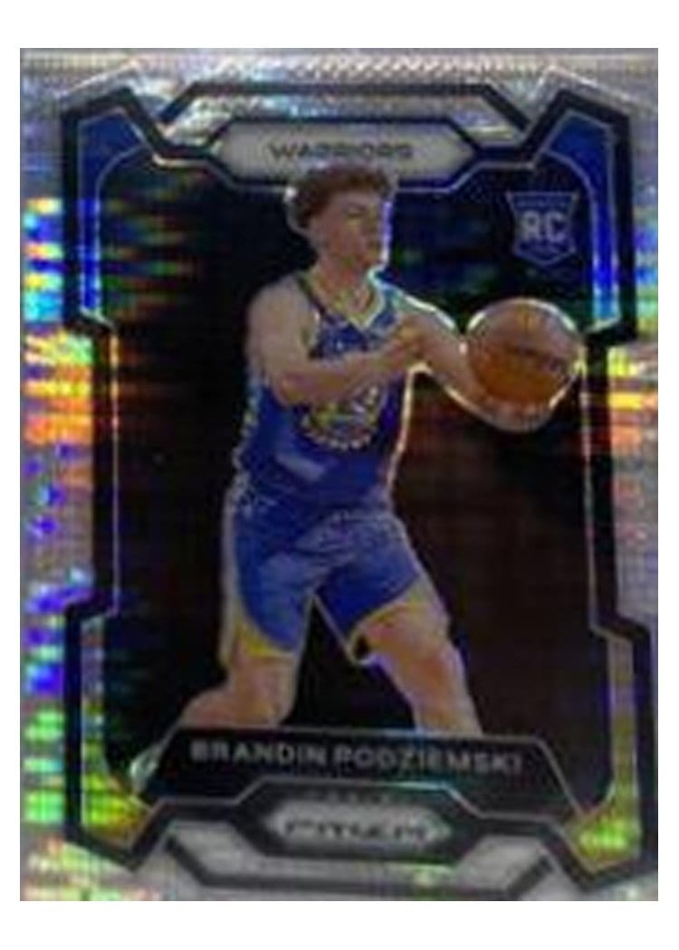 2023-24 Panini Prizm Base Set Brandin Podziemski #147 card