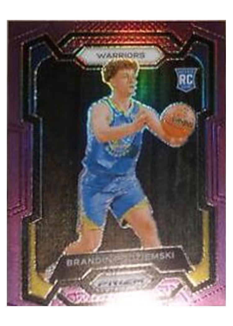 2023-24 Panini Prizm Base Set Brandin Podziemski #147 card