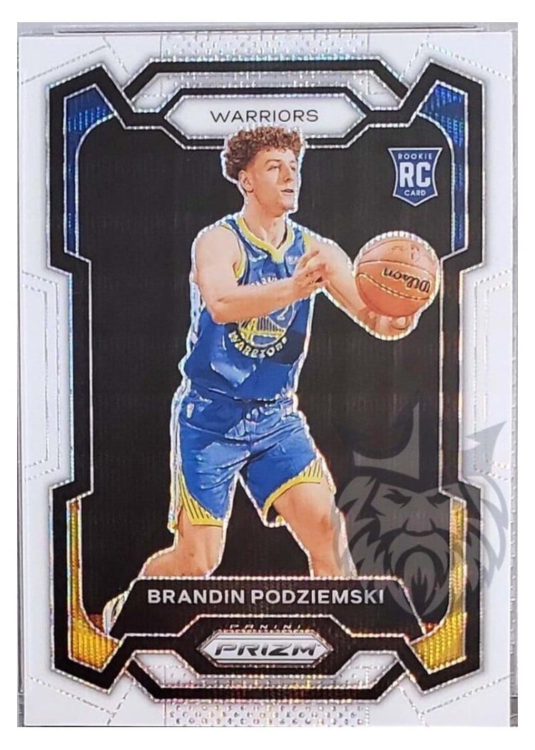 2023-24 Panini Prizm Base Set Brandin Podziemski #147 card