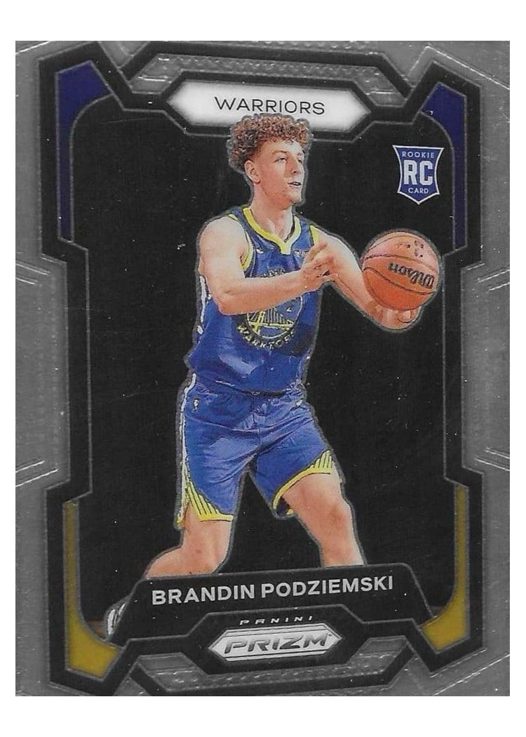 2023-24 Panini Prizm Base Set Brandin Podziemski #147 card