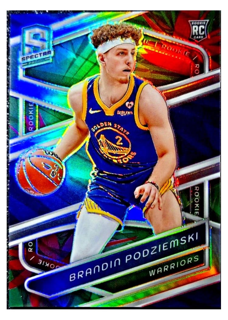 2023-24 Panini Spectra Base Set Brandin Podziemski #146 card