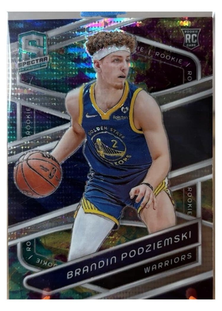 2023-24 Panini Spectra Base Set Brandin Podziemski #146 card