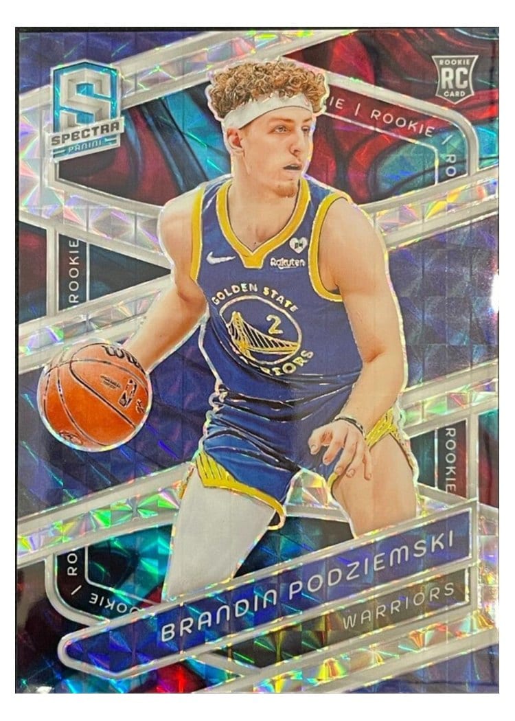 2023-24 Panini Spectra Base Set Brandin Podziemski #146 card