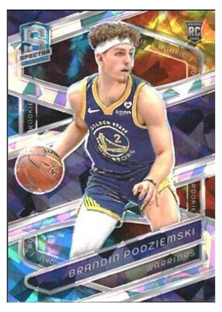 2023-24 Panini Spectra Base Set Brandin Podziemski #146 card