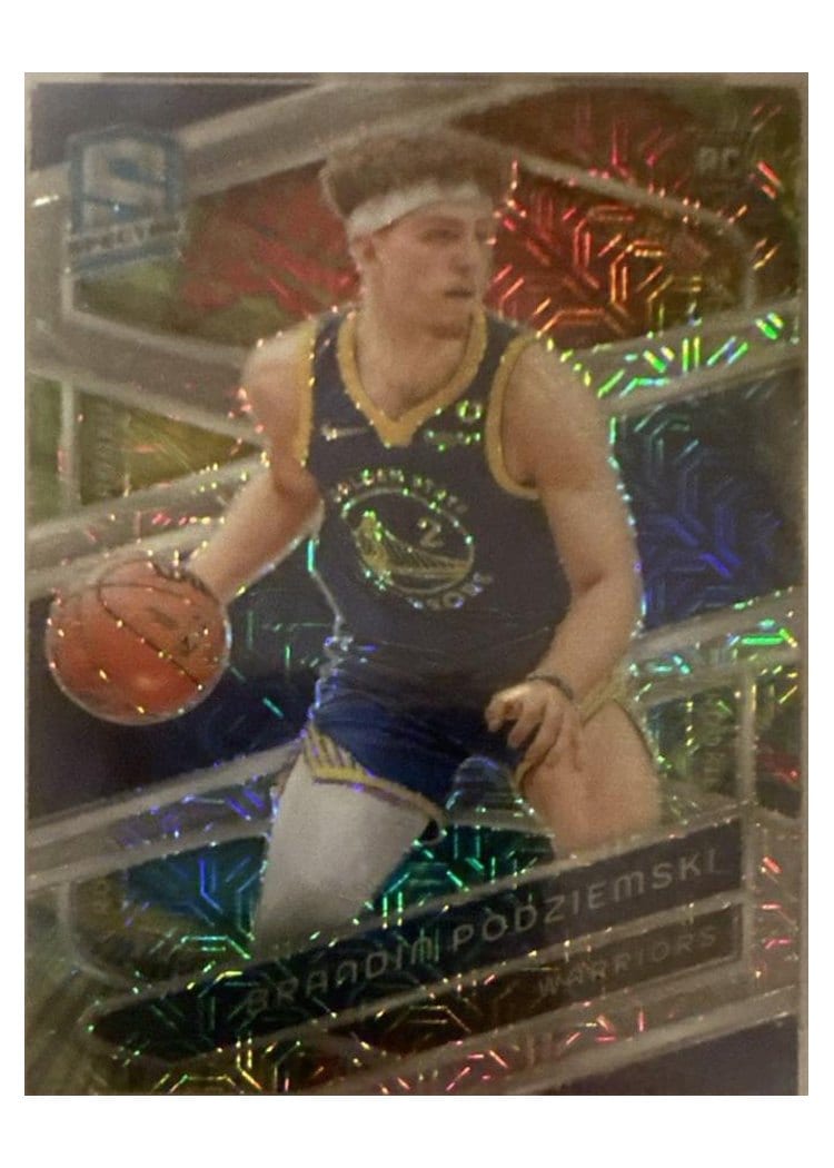 2023-24 Panini Spectra Base Set Brandin Podziemski #146 card
