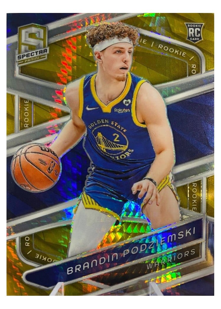 2023-24 Panini Spectra Base Set Brandin Podziemski #146 card