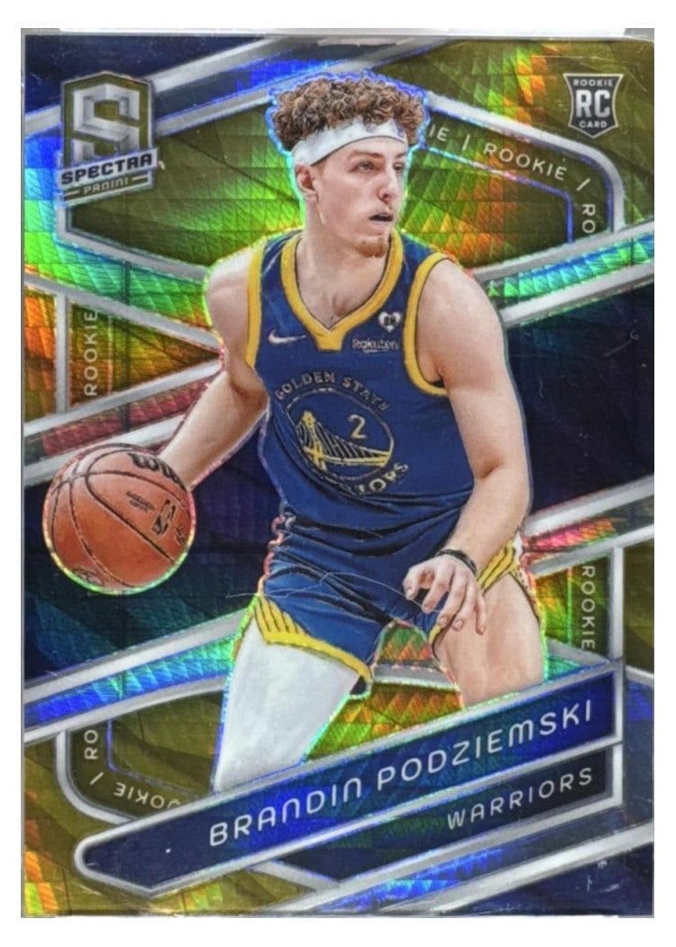 2023-24 Panini Spectra Base Set Brandin Podziemski #146 card