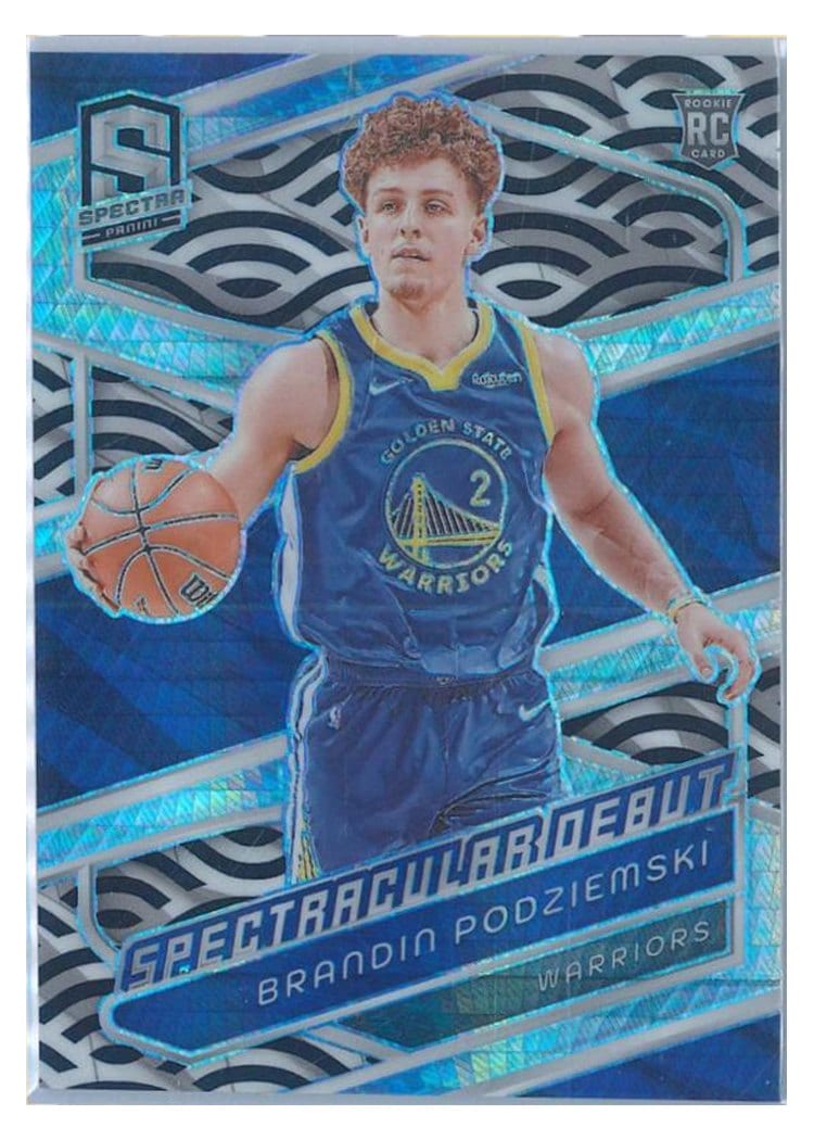 2023-24 Panini Spectra Base Set Brandin Podziemski #199 card