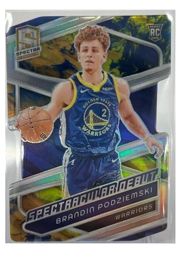2023-24 Panini Spectra Base Set Brandin Podziemski #199 card