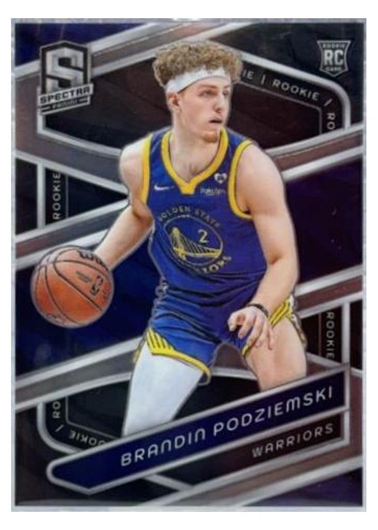2023-24 Panini Spectra Base Set Brandin Podziemski #199 card