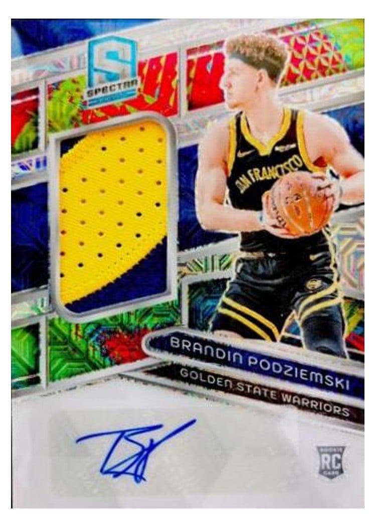 2023-24 Panini Spectra Base Set Brandin Podziemski #244 card