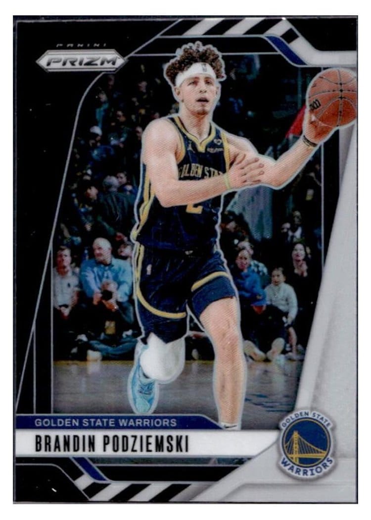 2024-25 Panini Prizm Base Set Brandin Podziemski #81 card