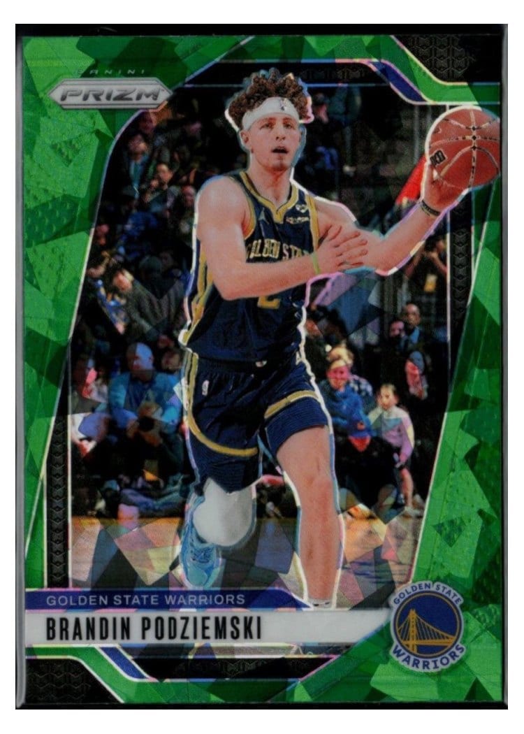 2024-25 Panini Prizm Base Set Brandin Podziemski #81 card