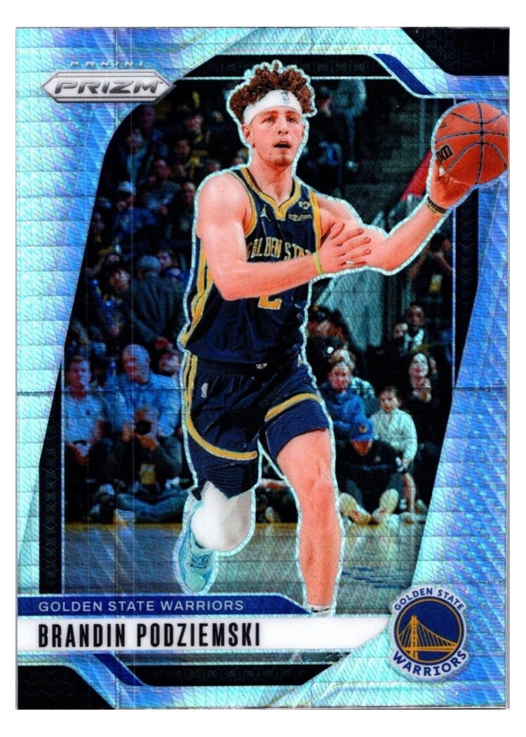 2024-25 Panini Prizm Base Set Brandin Podziemski #81 card