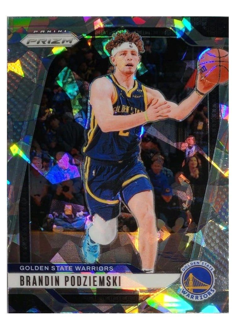 2024-25 Panini Prizm Base Set Brandin Podziemski #81 card